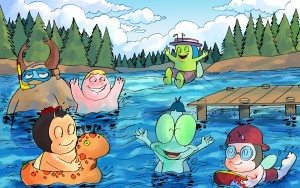 Summer Camp - at the lake - Bugville Critters